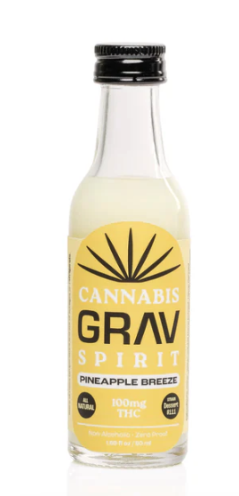 Cannabis Spirit | 100mg 50ml Bottle | Pineapple Breeze